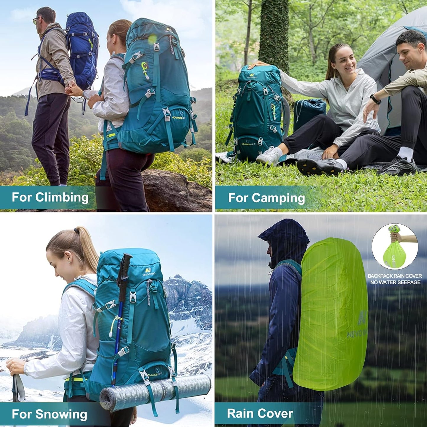 Nivo Rhino 45L+5L Backpack